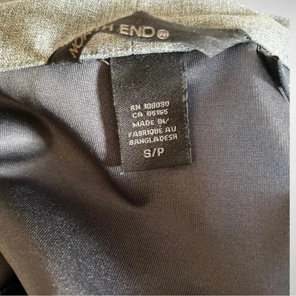 NORTH END Women's Gray Soft Shell Jacket With Convertible Collar Small | EUC - Picture 14 of 15